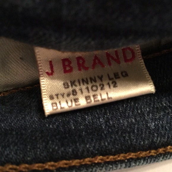 J Brand Skinny Leg Blue Bell Size 26 - Picture 6 of 8